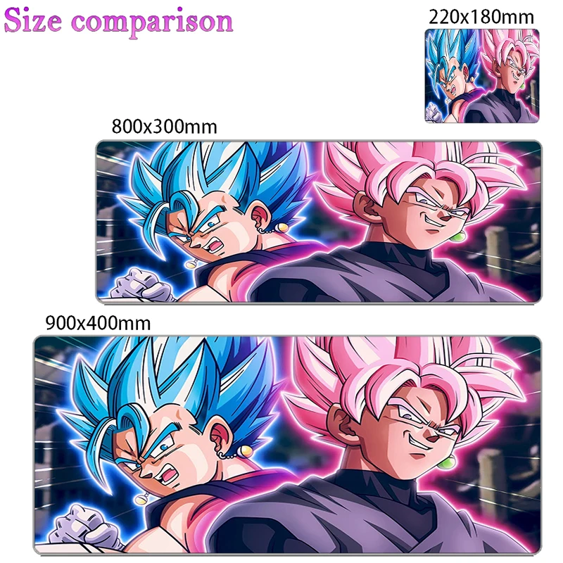 

DBZ Mouse Pad Dragon Balll Z Gamers Decoracion Gamer Desk Mat Mousepad XXL Gaming Accessories Varmilo Rug Keyboard Carpet