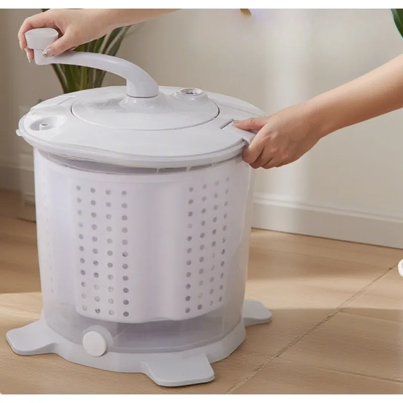 

Hand dehydrator, unplugged washing machine in student dormitory