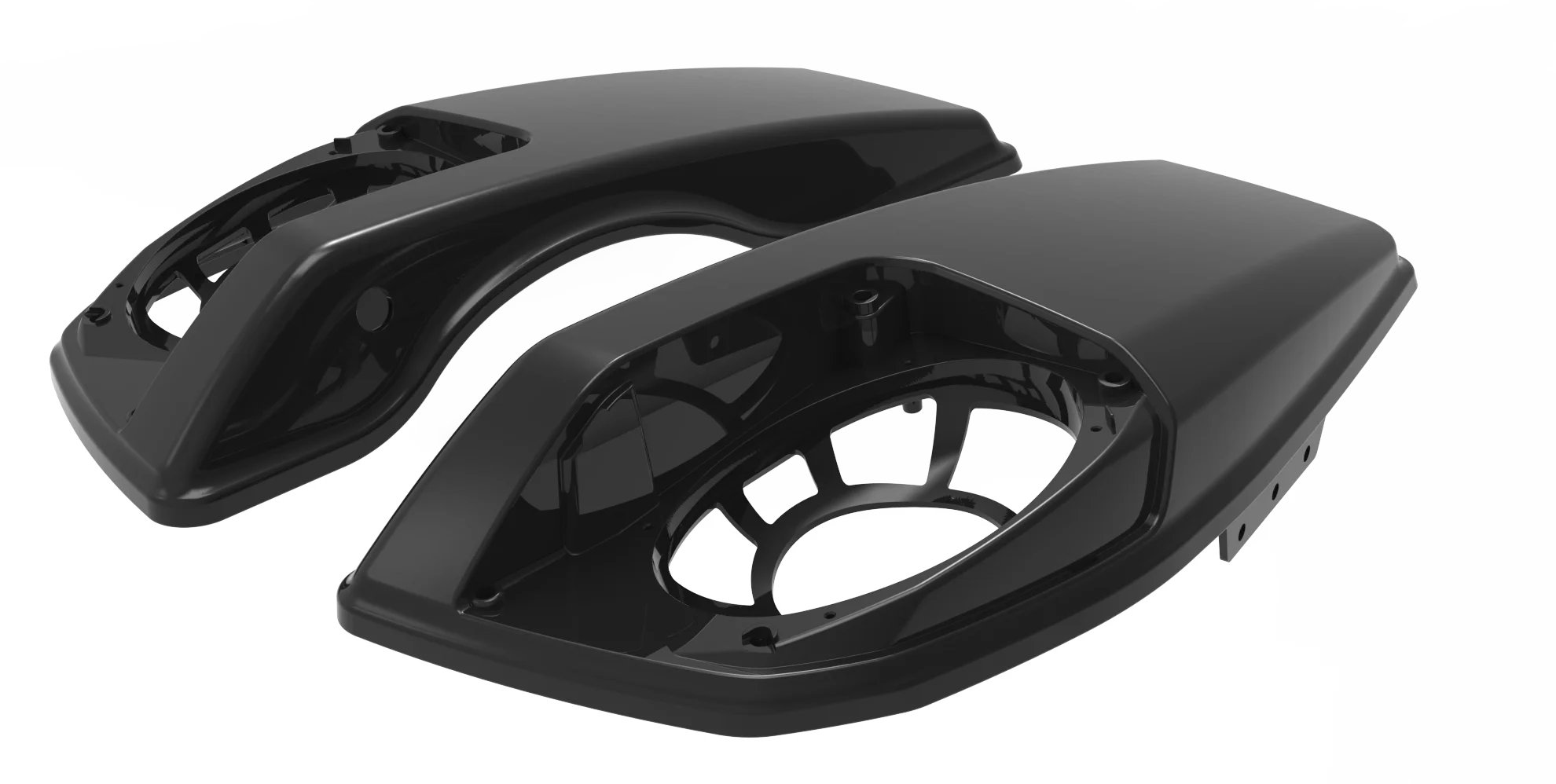6''x9'' Saddlebag Speaker Lids Fits Harley 2023-2025 Street Road Glide CVO Vivid