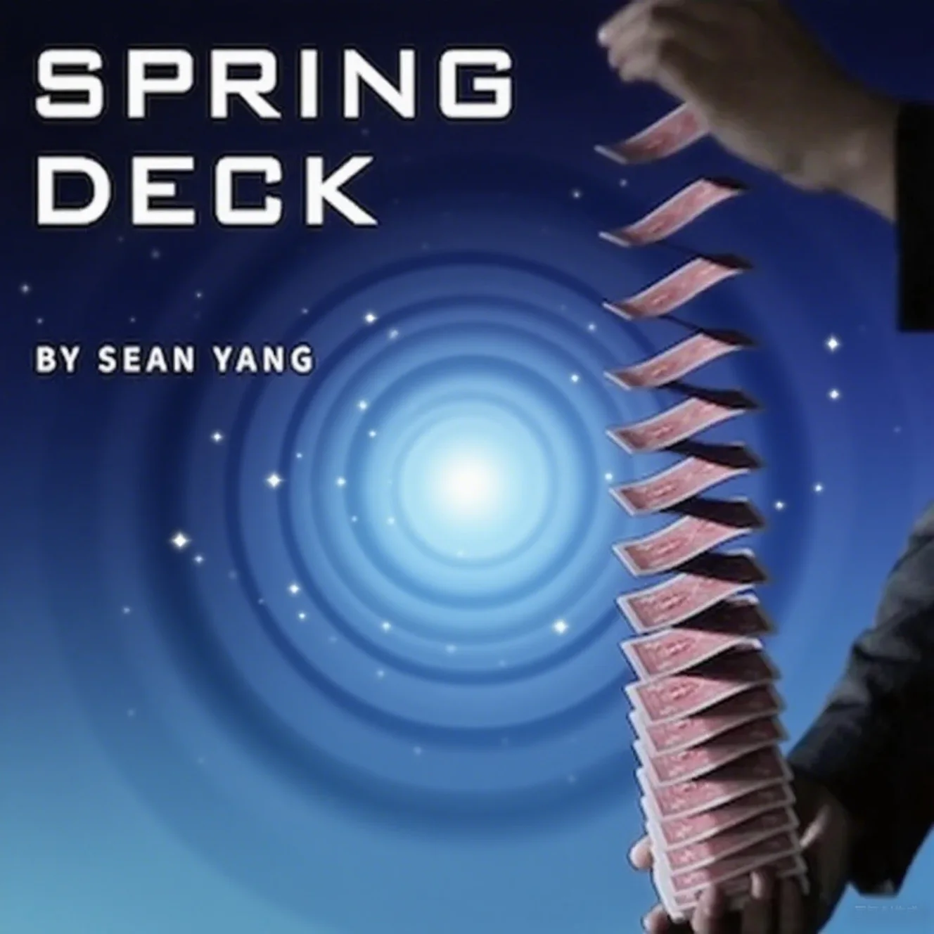 سطح الربيع بواسطة شون يانغ الخدع السحرية سوبر كول بطاقة تزدهر شلال بطاقة ماجيا الدعائم عن قرب أوهام الشارع الحيل