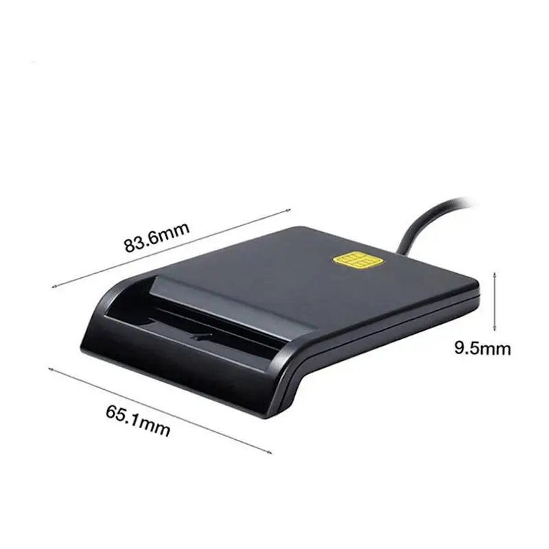 Smart Card Reader Memory For ID Bank EMV Electronic DNIE DNI Citizen SIM/CAC Card Cloner Connector PC Computer USB 2.0