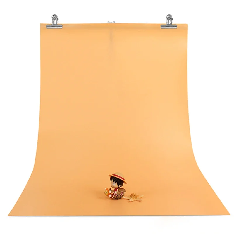 Solid Color PVC Backdrops Seamless Glare-free Vinyl Background for Product Shooting Stock Photos Portraits Photography Studio