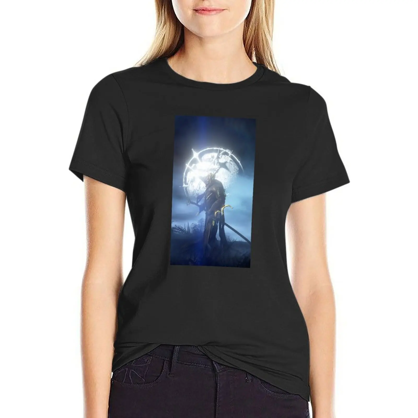 Warframe - Excalibur Umbra Lua [Slim] T-Shirt sublime blacks t shirt for Women