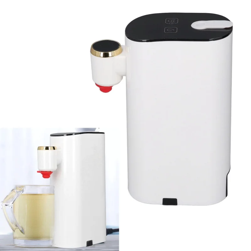 1500W Instant Hot Water Dispenser 5 Gears Temperature Control 1200ml Desktop Water Boiler With Hose For Tea Coffee