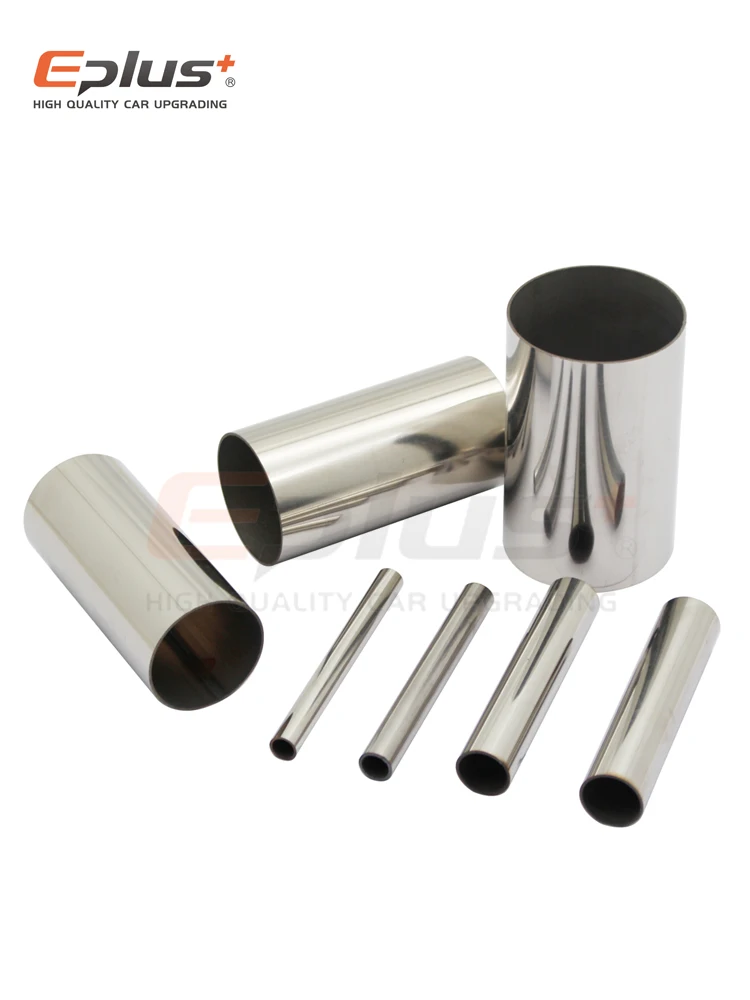 Universele 304 Roestvrij Stalen Holle Buis Pijp Rechte Metalen Buis Lassen Materialen Lengte 100/250/400/500 Mm Auto Uitlaatpijp - afbeelding 2