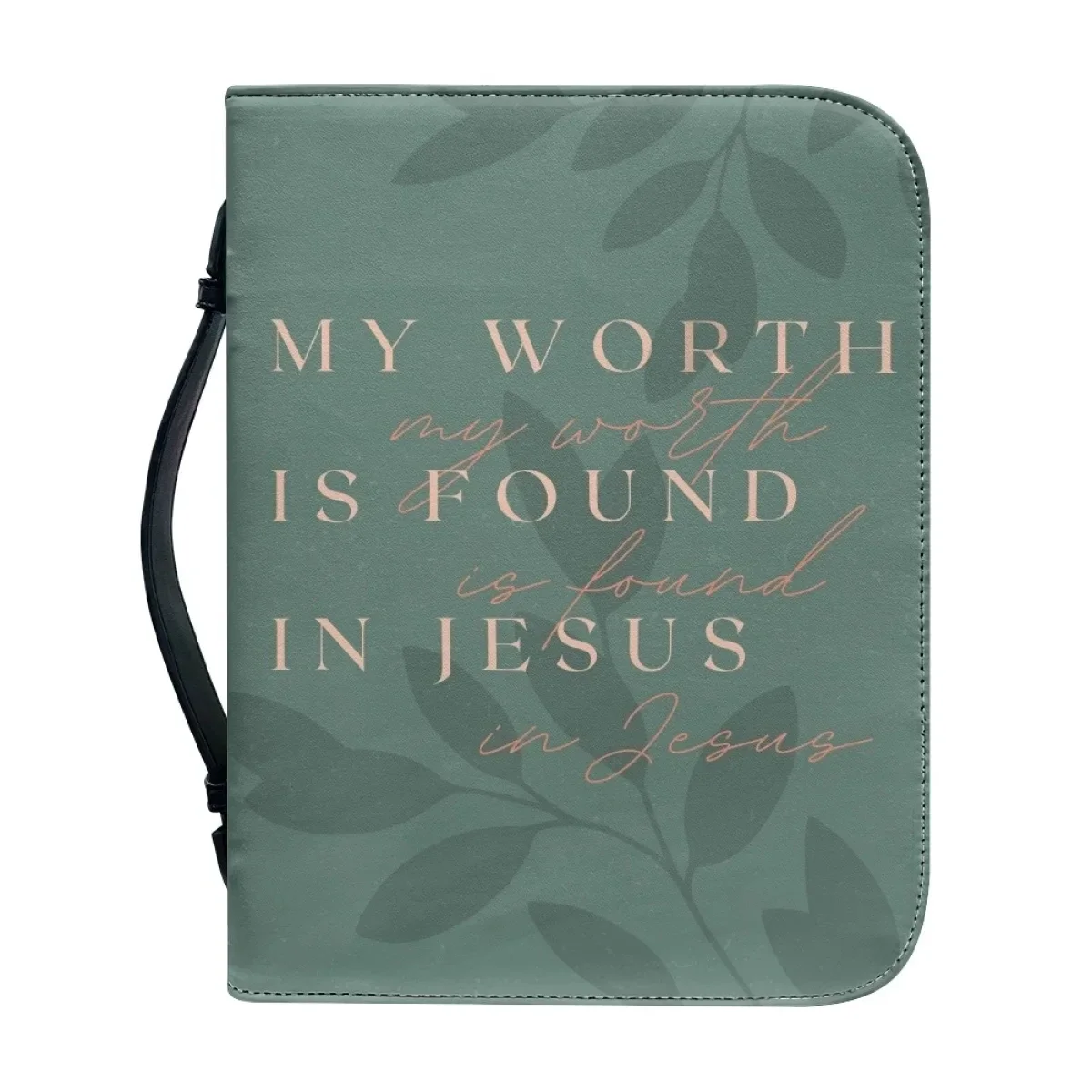 

Кожаная сумка-чехол для Библии с церковной символикой, портативный футляр для хранения Священного Писания, сумка-клатч для женщин, для изучения и хранения книг