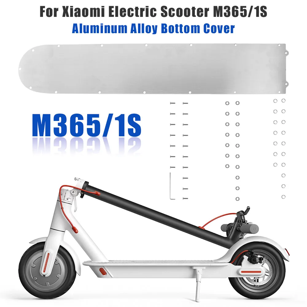 For Xiaomi M365 1s Scooter Elétrico Parafusos De Aço Inoxidável Metal Inferior Selo Anel à Prova Dwaterproof água Capa Dabateria