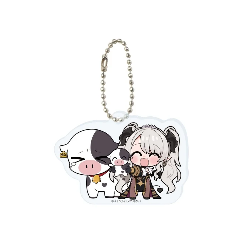 Petra Nightmare 6CM Cartoon Figure Acrylic KeyChain Transparent Pendant Backpack Ornament Birthday Gift