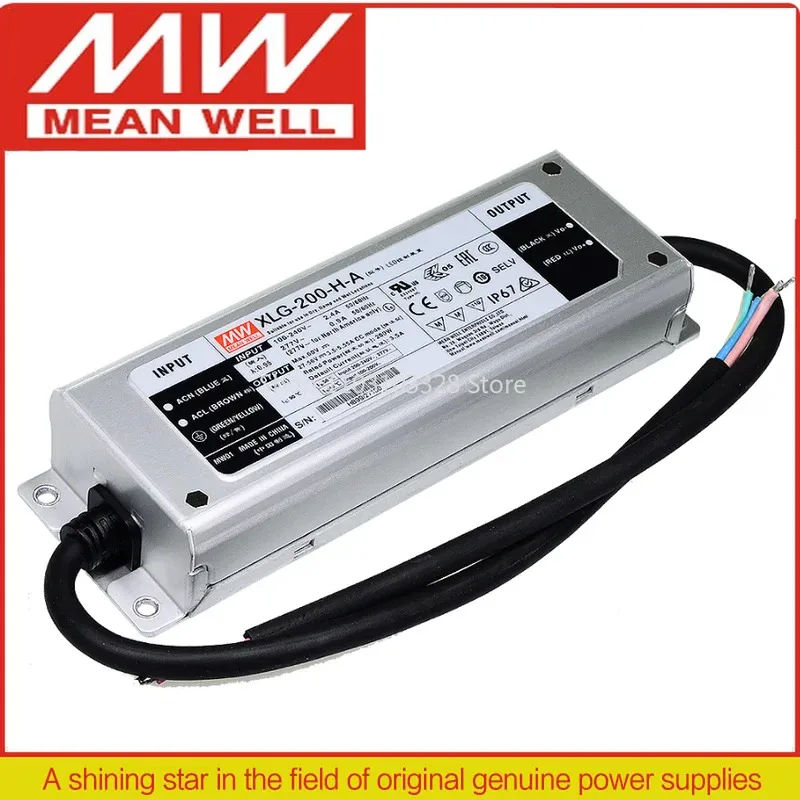 mean well 200W Constant Power Mode LED Driver XLG-200 XLG-200-12-A XLG-200-24-A XLG-200-L-A XLG-200-L-AB  XLG-200-H-A
