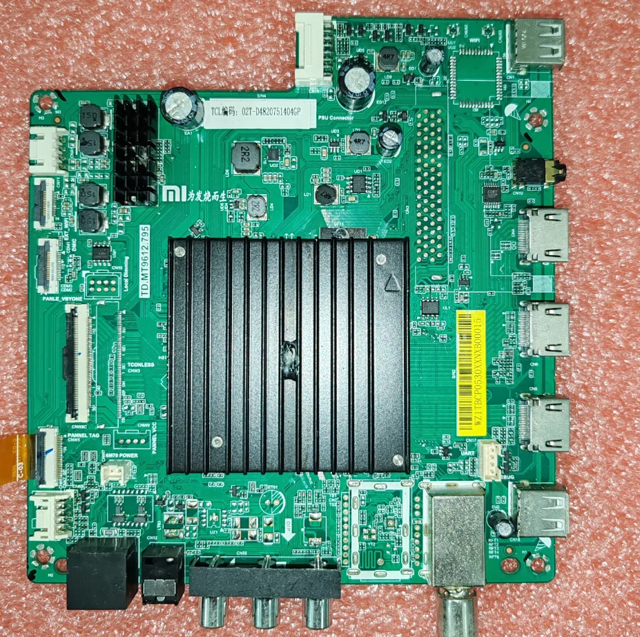 TD.MT9612.795 Network WiFi TV motherboard 1tuner Check the side interface clearly