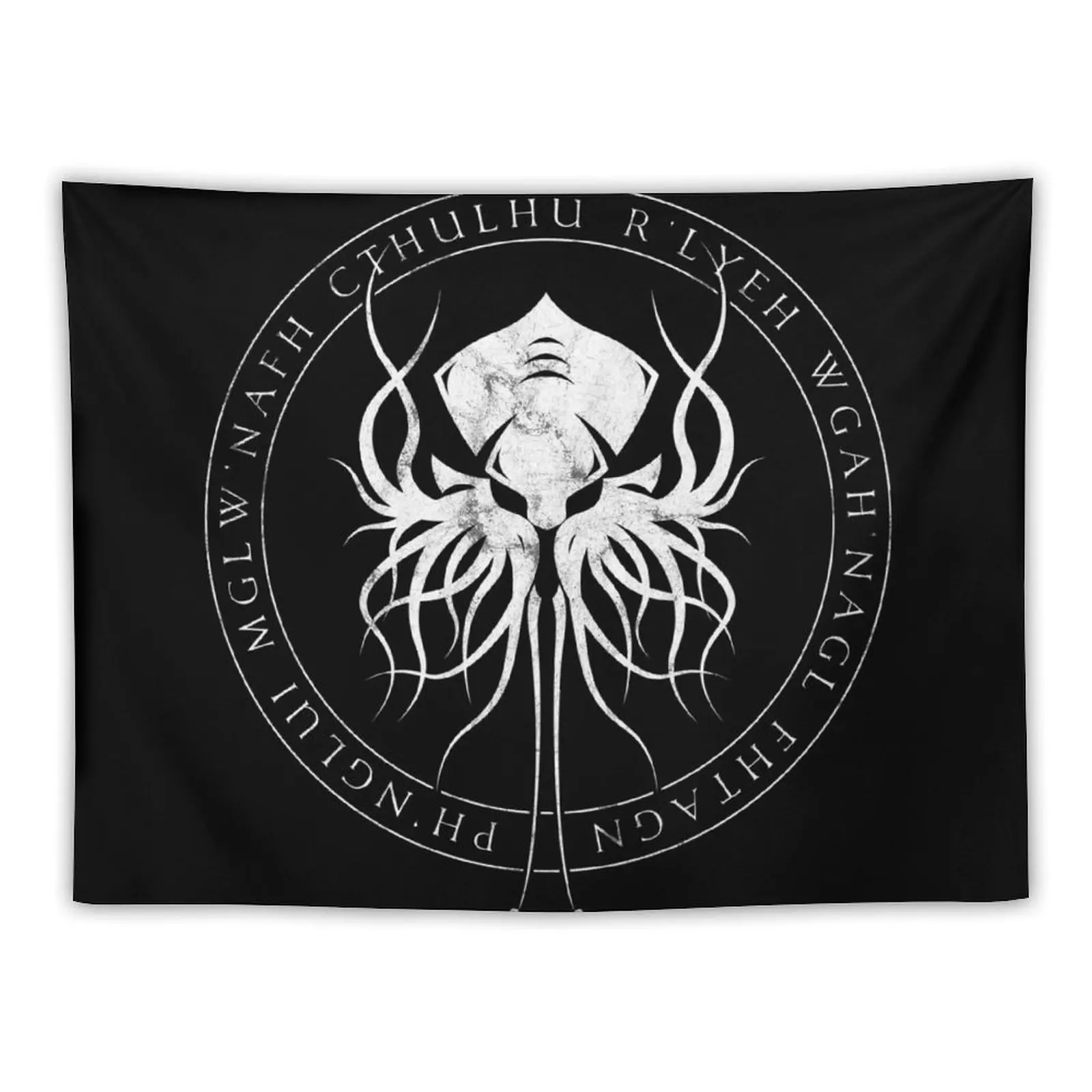 

Cthulhu Sigil Tapestry Bedroom Decor Aesthetic Carpet Wall Tapestry
