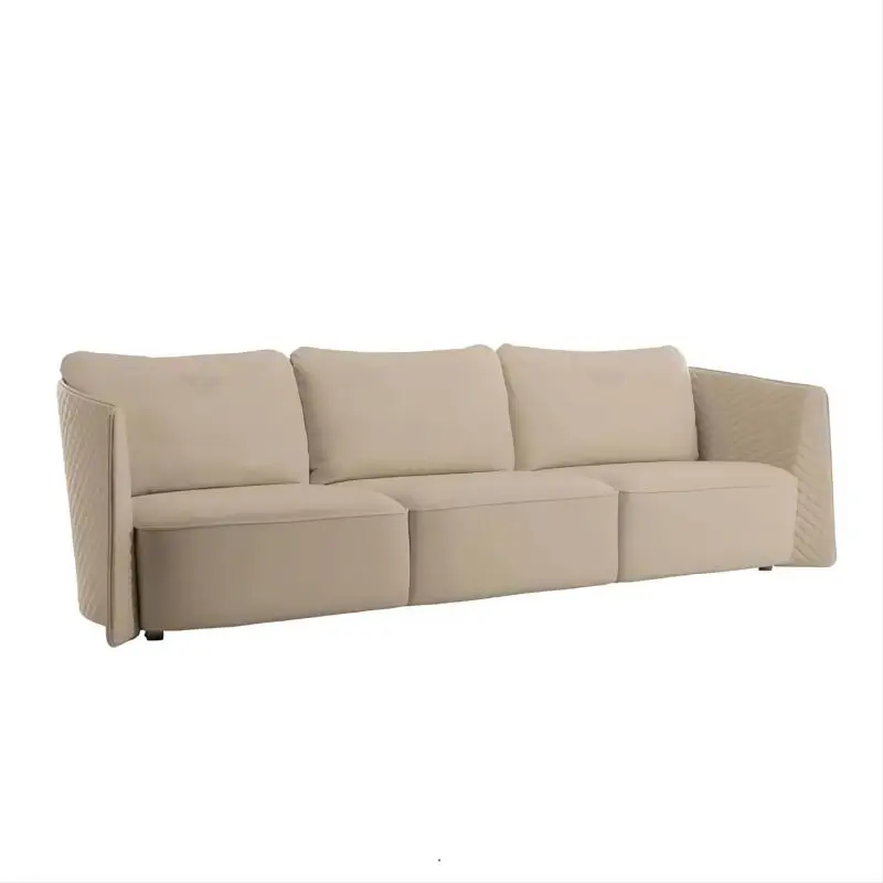 

di-Italian Home Design Villa Luxury Leather Lounge Couch Sofa Set Furniture&