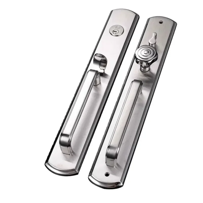 

Luxury handle door lock, anti-theft mechanical door lock, simple light luxury 304 stainless steel lock, villa living room lock