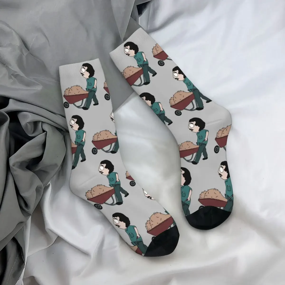 Southpark Epic Randy Marsh Balls Socks Harajuku Sweat Absorbing Stockings All Season Long Socks Accessories for Man\'s Woman\'s