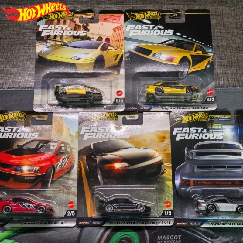 Na Stanie Oryginalne Hotwheels Rapid Culture Series Metalowe Modele Samochodów Mitsubishi Evo Honda Porsche 911 Kolekcjonerskie Zabawki Prezent Dla Fanów