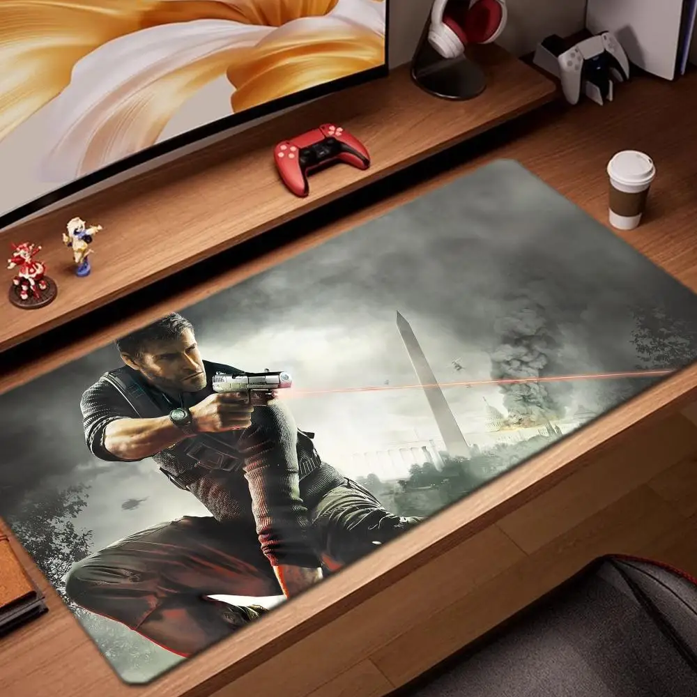 

splinter cell blacklist Mouse Pad Game Accessories keyboard pad XXL large locking edge 900X400 mm table mat Gaming mousepad