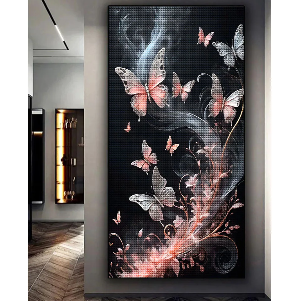 

5D DIY Diamond Painting Art Fantasy Butterfly 2025 New Diamond Embroidery Kit Square Round Rhinestone Mosaic Home Decoration