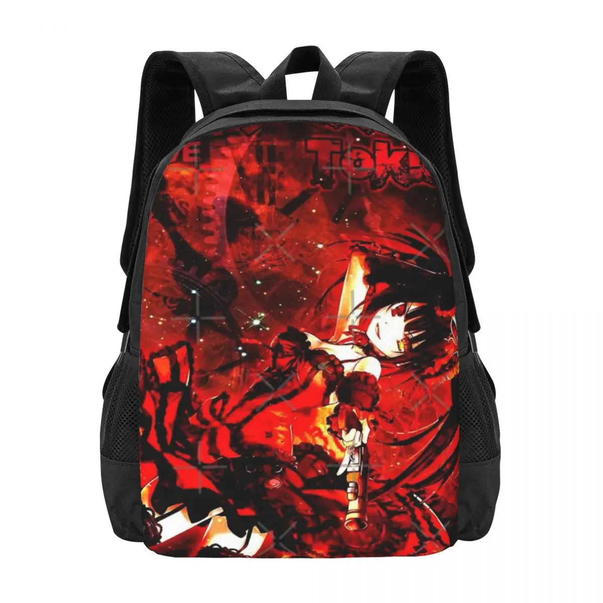 Kurumi Tokisaki Date A Live Shoulder Bag Backpack Adjustable Shoulder Straps Sturdy And Wearable For Out Unisex Multi-Style