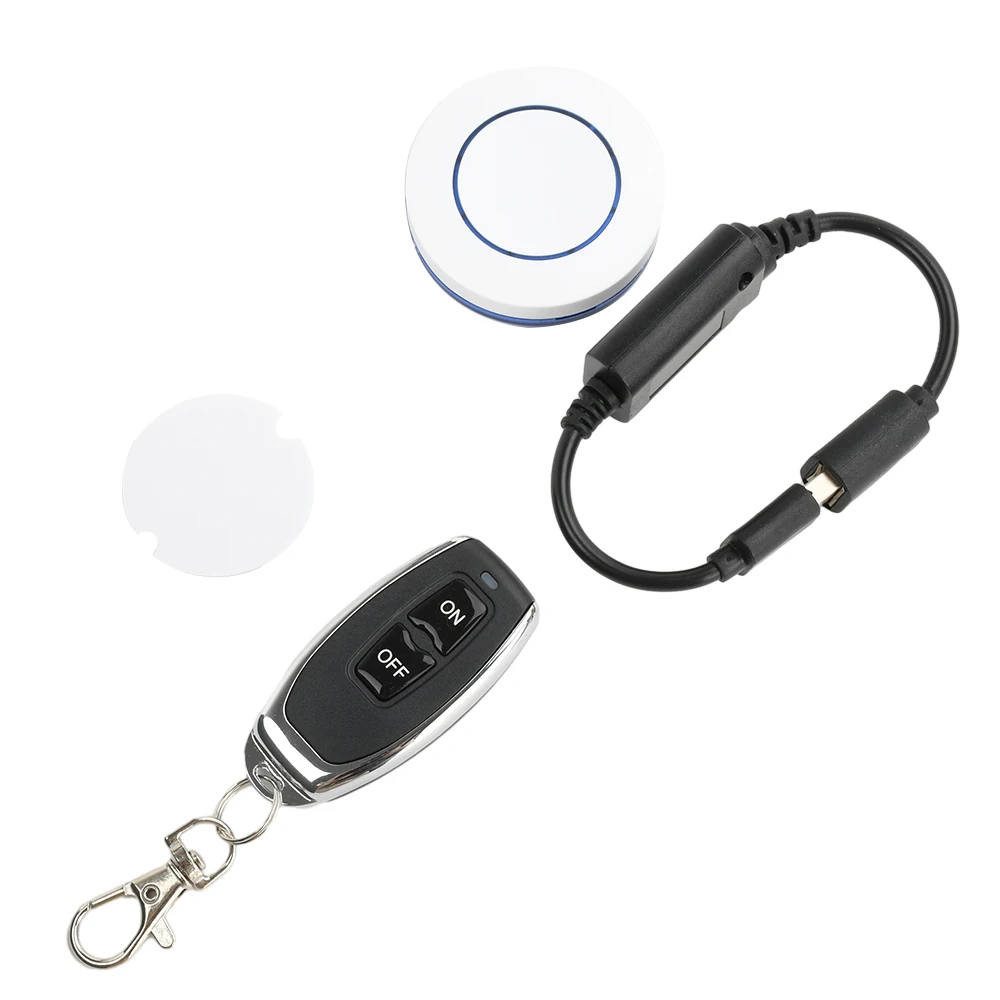 

433Mhz Wireless Receiver DC 5V USB Male Female Micro RF Remote Control Switch Suitable for DC 3.7-12V Home Wireless Control