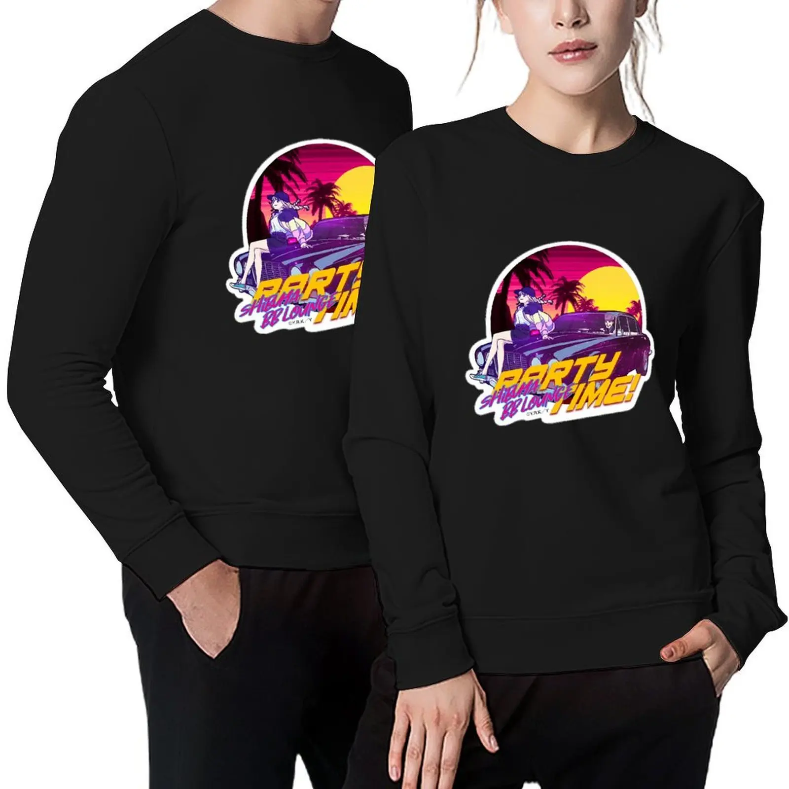 

Ya Boy Kongming - Party Time! Pullover anime clothes japanese style men's coat men's sweat-shirt sports sweatshirt man