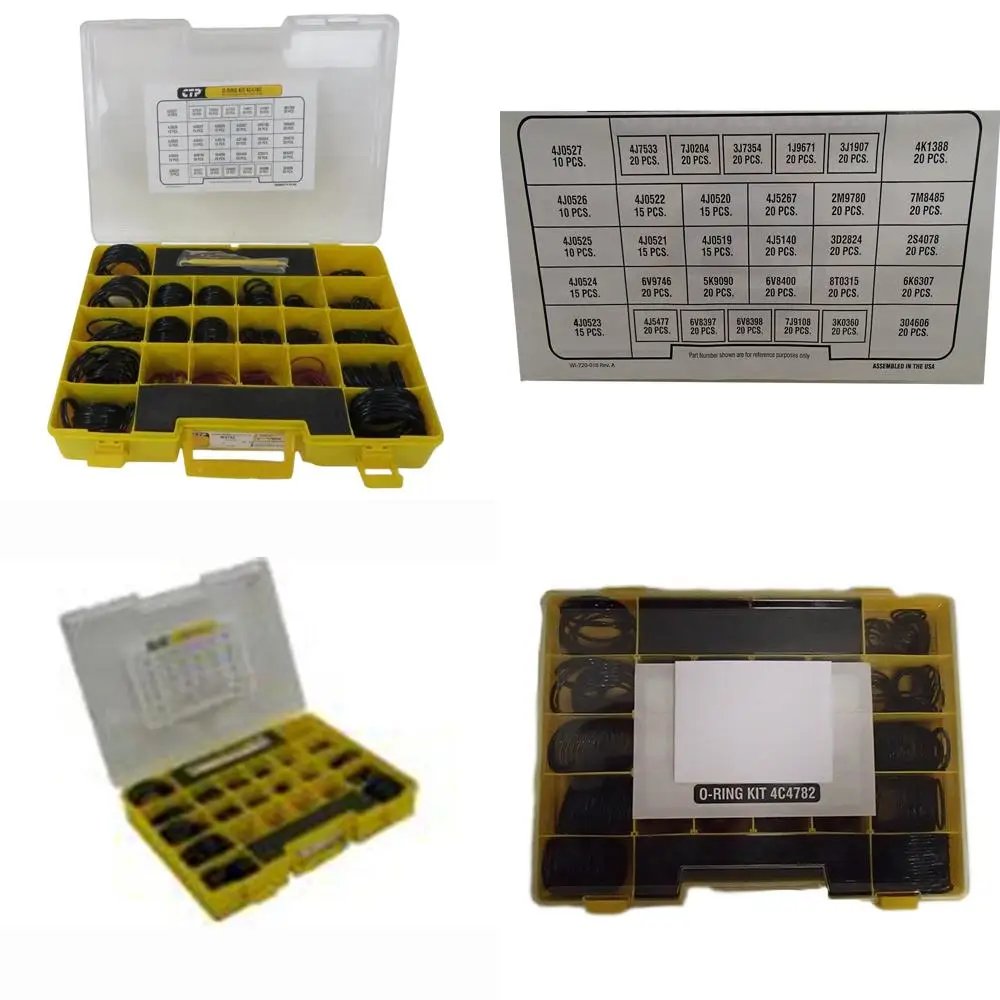 

O-Ring Seal Kit for CAT SAE STOR 61/62, Compatible with 4C4782, 270-1528