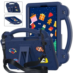 Funda de EVA para tableta para niños, carcasa a prueba de golpes para Samsung Galaxy Tab A9, 8,7 pulgadas, 2023 pulgadas, 11 pulgadas, con correa para el hombro