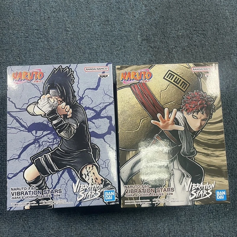 

Bandai Banpresto Naruto Vibration Stars Uchiha Sasuke Gaara Anime Action Figures Model Original Collect Brand New Toy Gift
