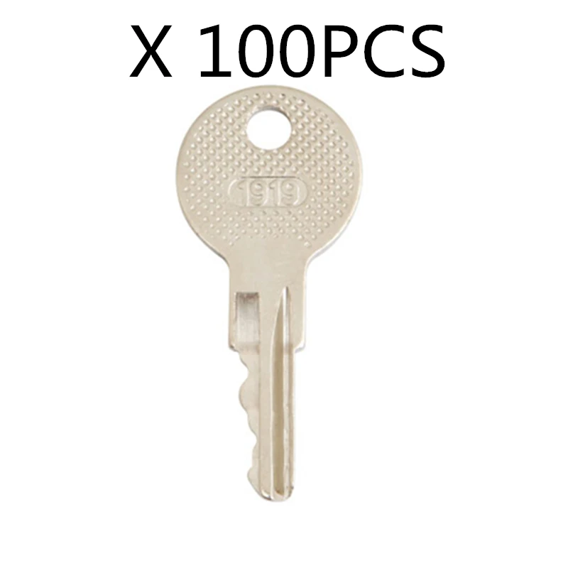 

100 Piece 1919 Ignition Key For EZGO TXT Medalist Golf Cart Replacement Fits 1982-Up