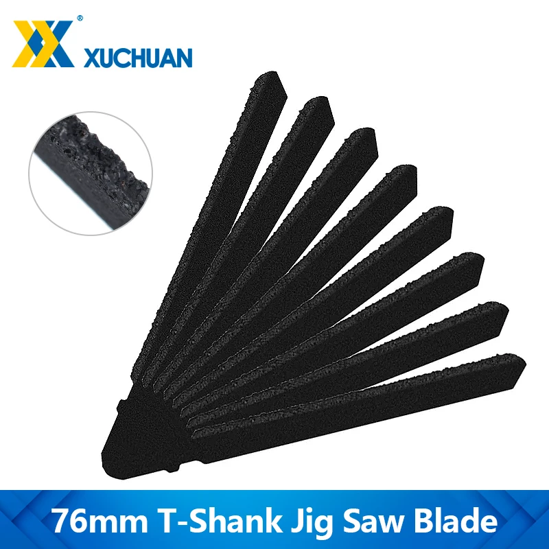 

XUCHUAN Jig Saw Blade 4 Inch Grit 50 T-Shank Diamond Jig Saw Blade For Cutting Marble Stone Granite Tile Ceramic Cutting Tool