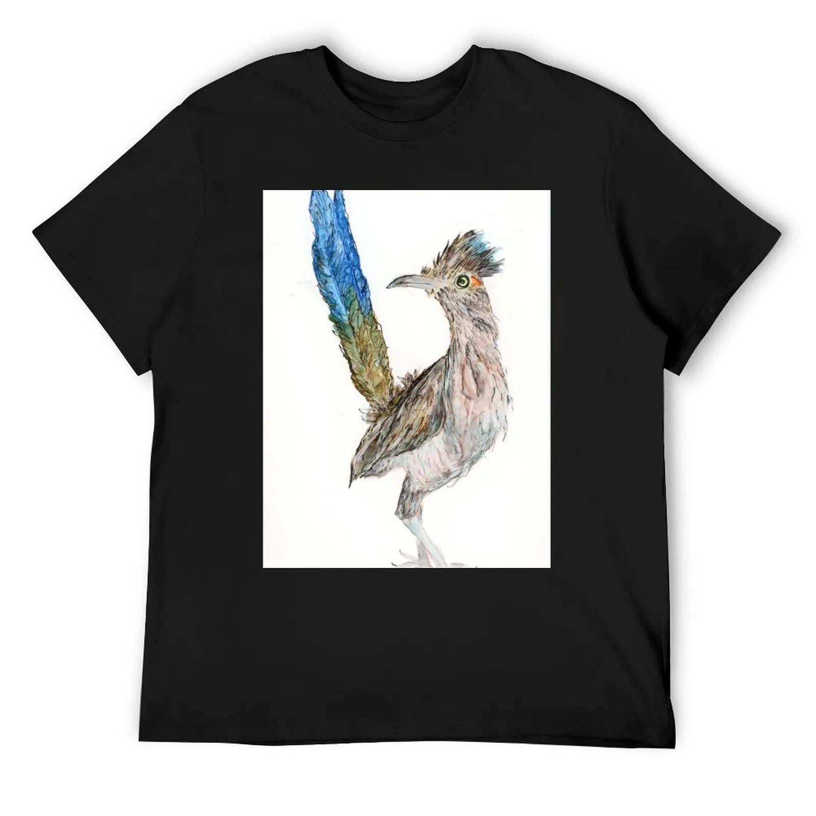 Roadrunner T-Shirt boys animal print anime t shirts men t shirts high quality