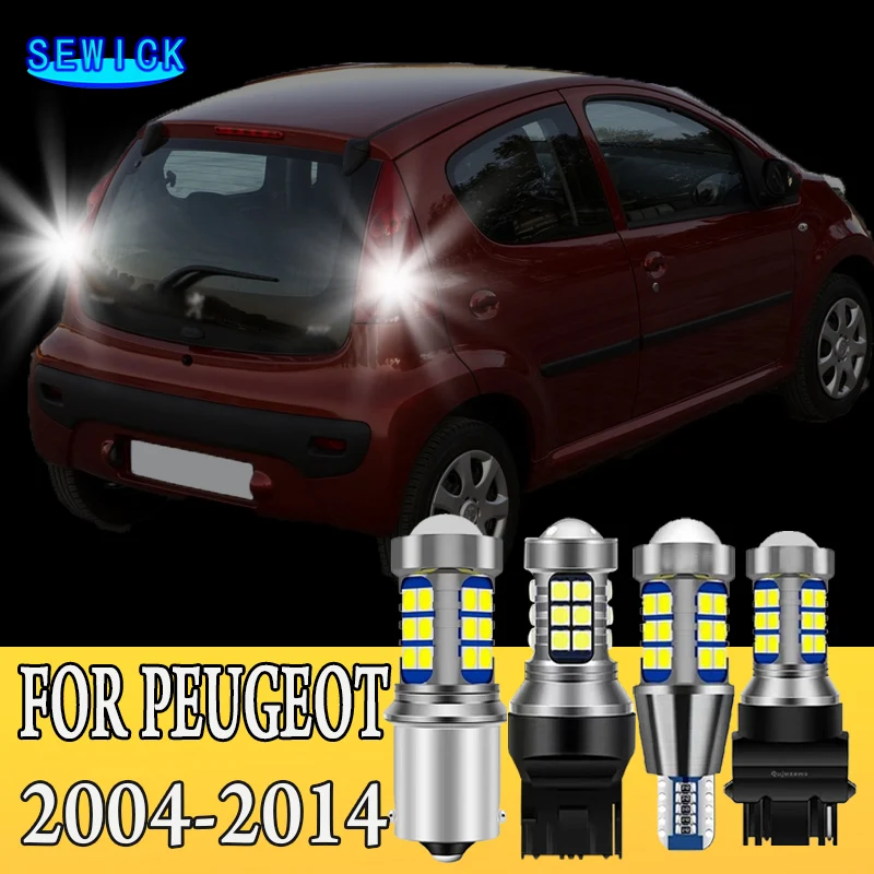 

2pcs LED Reverse Light Backup Bulb Accessories For Peugeot 106 107 108 (2004 2005 2006 2007 2008 2009 2010 2011 2012 2013 2014