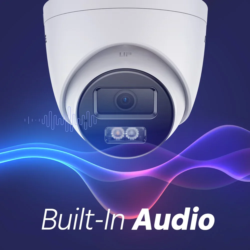 2026 ANNKE 12MP Super HD PoE Dome IP Security Camera With Support Motion Detection Smart Dual Light Turret Network Camera