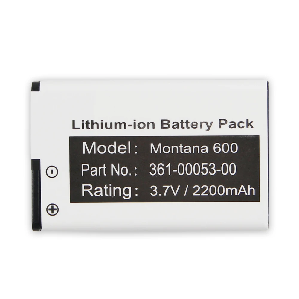 Imagem -02 - Bateria Recarregável de Substituição 36100053-04 para Garmin Montana 650 680 650t 600 361-00053-00 Bateria para Virb Gps 2000mah