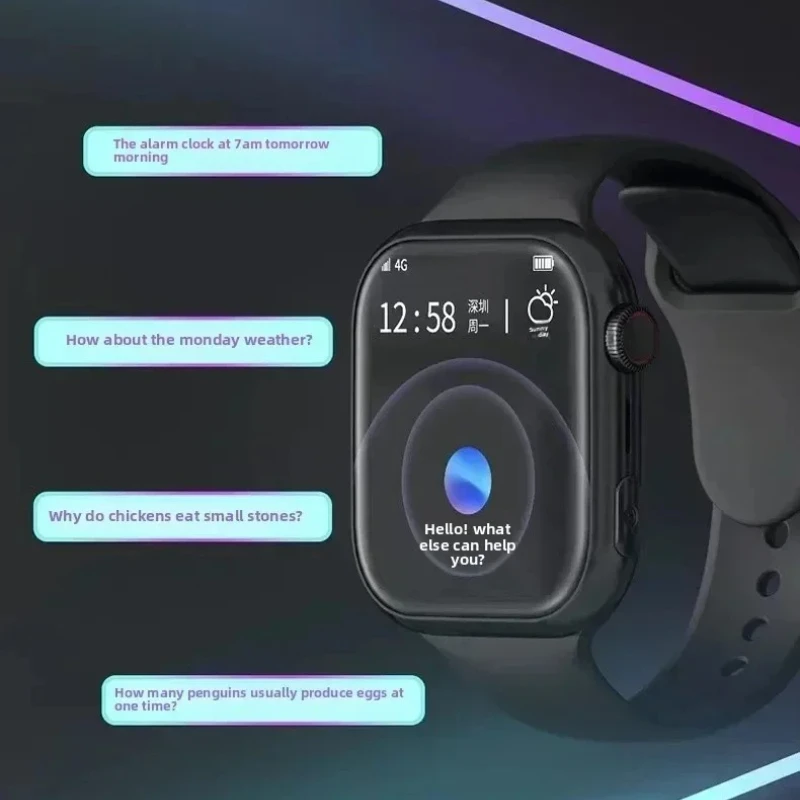 

5G full network VP09 smartwatch, 2.06-inch large screen, high-definition camera APP、 Bluetooth calling, health, voice assistant