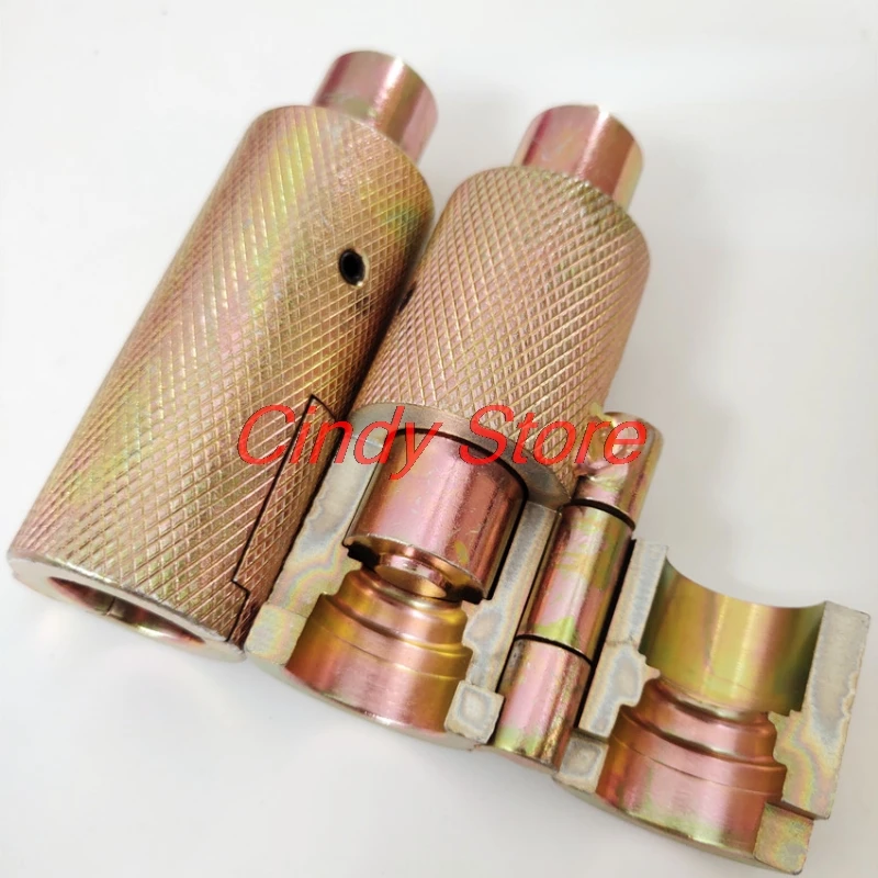 Imagem -03 - Fole Booster Molde de Pressão Tubo Ondulado Boca Plana Nivelamento Dispositivo Pipe Fitting Ferramenta Flare 0.375in Dn15 20 0.375in Aço Inoxidável