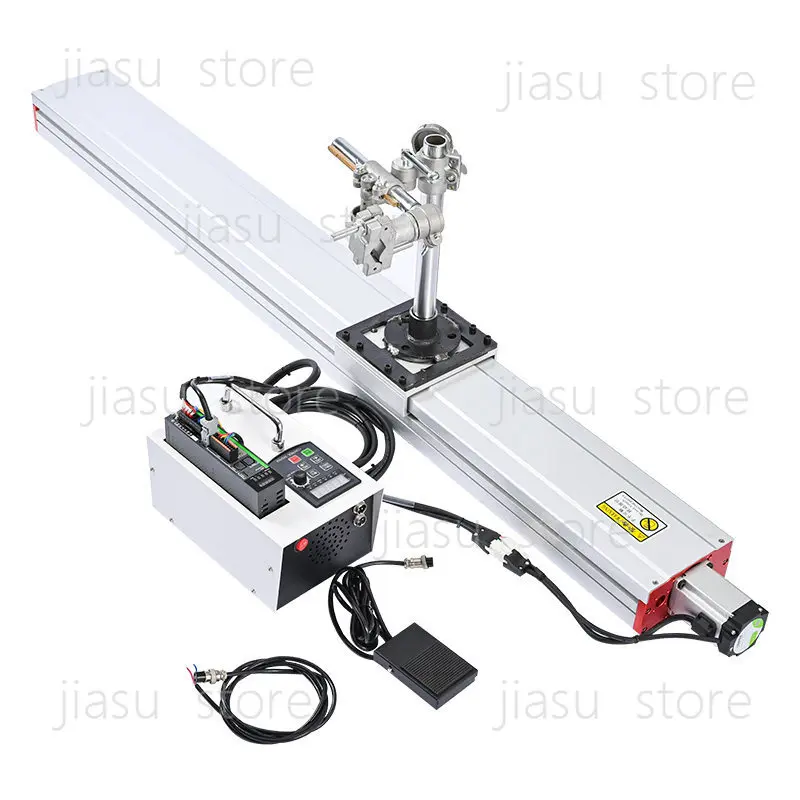 Handheld Laser Welding Linear Auxiliary Fixture, Automatic Straight‑Seam Welding Tool for Sheet Metal, Chassis & Battery Shell