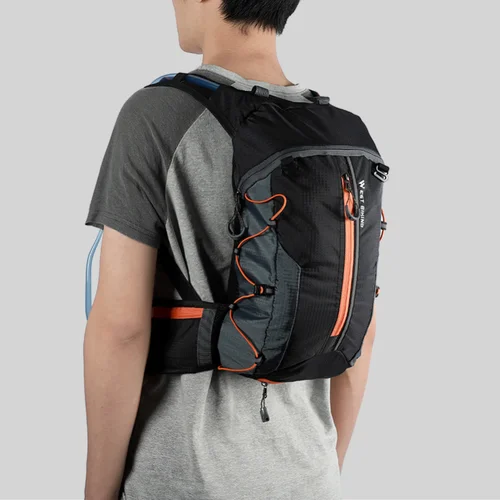 Imagen 2 del producto Mochila para Motocicleta WEST BIKING de 10L, Impermeable, Reflectante, Ultraligera, para Deportes al Aire Libre, Senderismo y Ciclismo