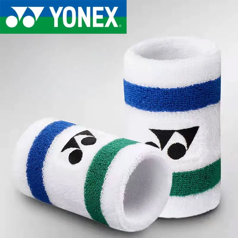 YONEX Bracciale da tennis per badminton Classico 75° anniversario Sport Assorbente del sudore Fitness Anti-entorse Protezione per il polso ispessita