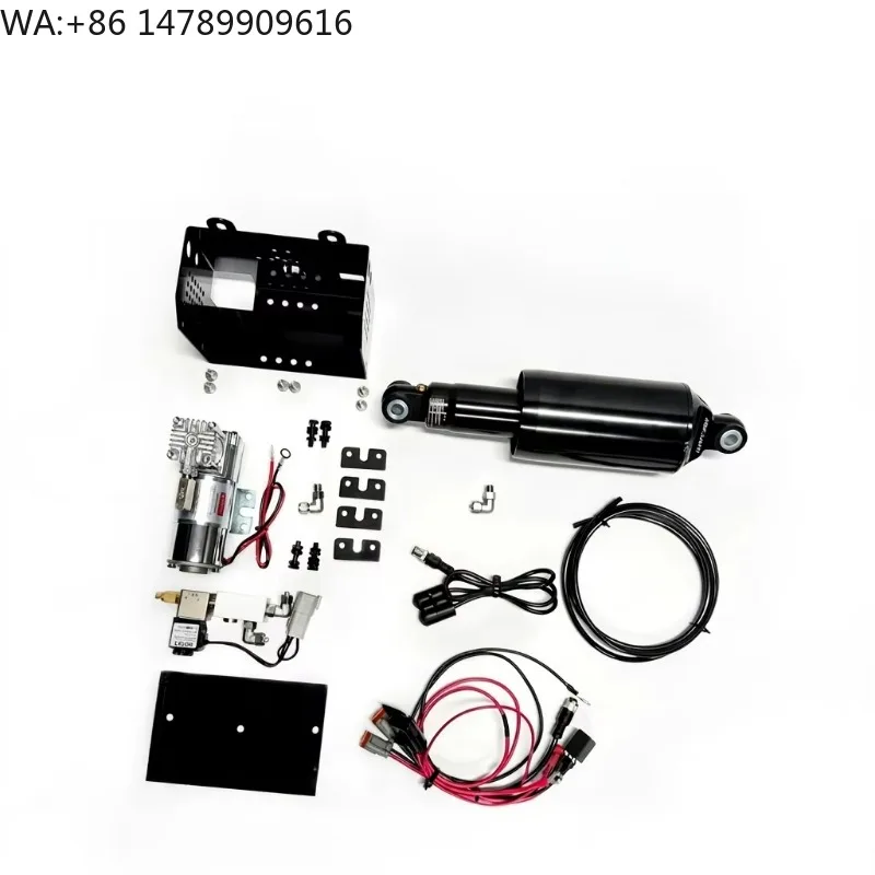 Custom Soft Tail Air Shock Absorption Kit Single RearSuspensionAssemblyFit 18-24 YearsMotorcycleMotorcycle WheelMotorcycle parts