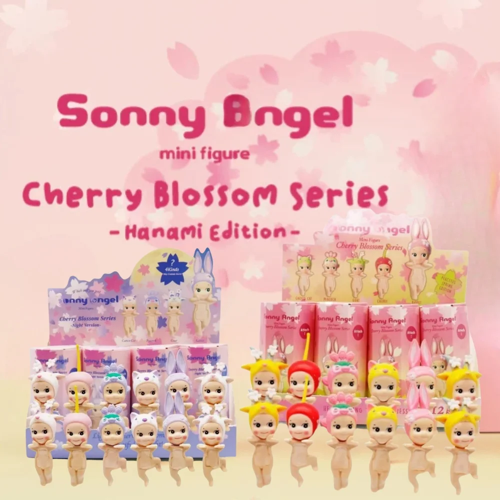 

Sonny Angle Hippers Cherry Blossom Hanami Series Anime Action Figure Keychain Blind Box Mini Figure Surprise Gift For Birthday