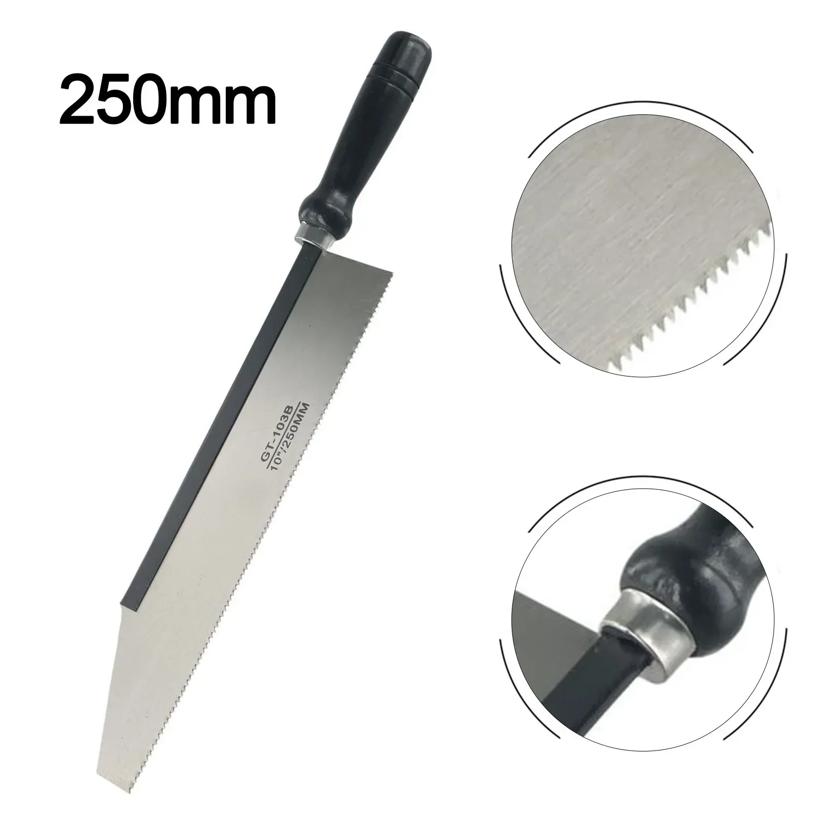 200 250mm Hand Saw 3-edge Saw 65# Manganese Steel Wood Saw For Garden Pruning Tool Accessories Multitool Multi Tool Blades