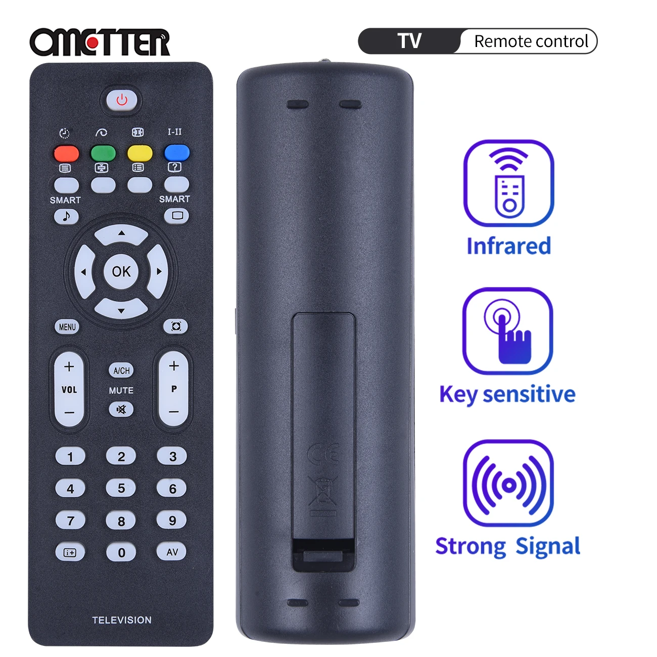 

for Philips Smart LCD HD TV Remote Control 42PFL7422 47PFL7422 RC2023601/01 RC2023617/01 RC7599 RC7502 High Quality