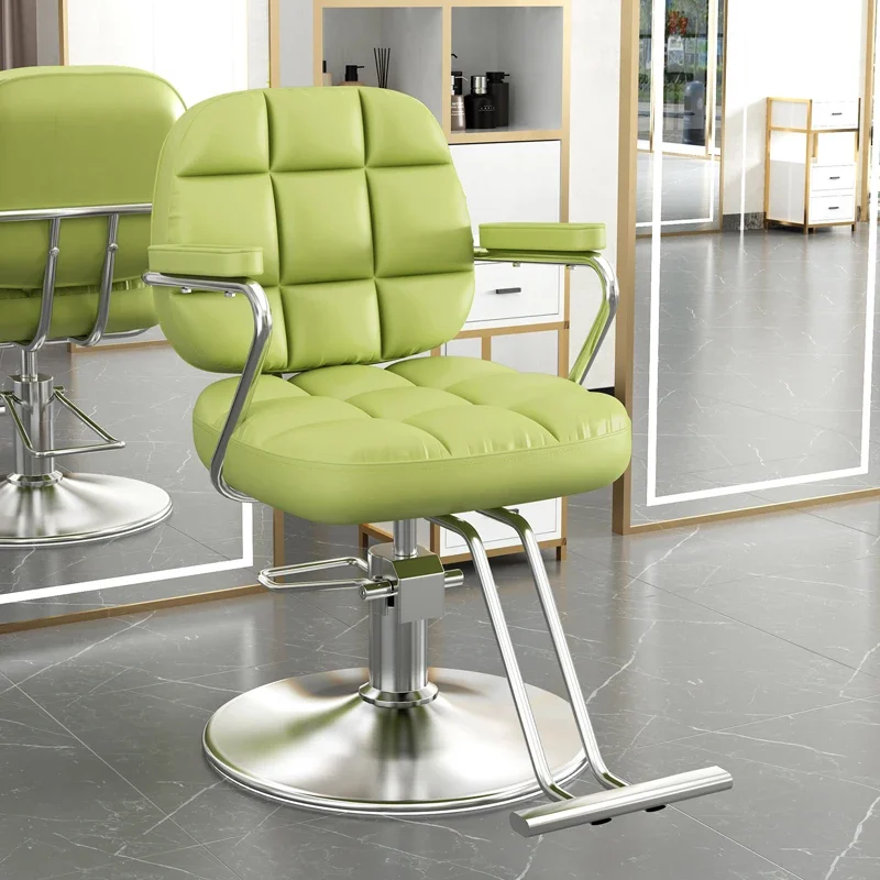 

zz Special seats for hairdressing salons of new hairdressers High-grade metal hairdressing chairs