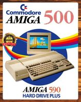 Commodore Amiga 500 - Restored - Metal Sign 11 x 14