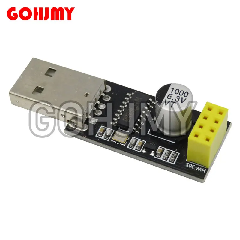 USB to ESP8266 WIFI module ESP-01 ESP-01S adapter board computer phone WIFI wireless communication microcontroller development