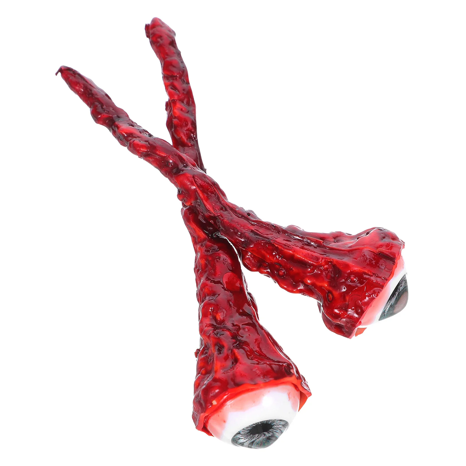 

2pcs Blue Bloody Eyeball Props for Halloween Decor Scary Fake Eyes Party Accessories Wear Resistant Practical Long Lasting Use