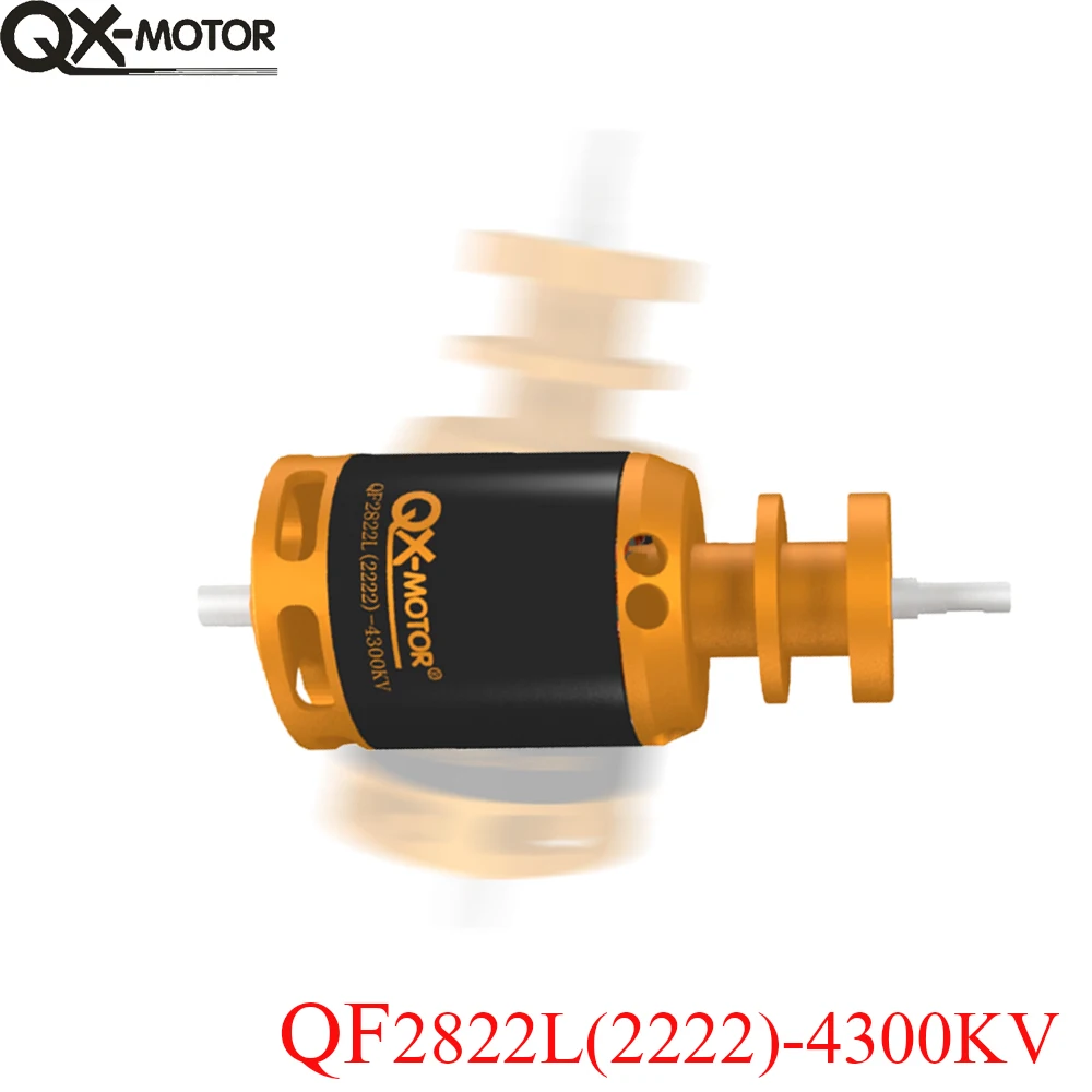 QX-Motor Brushless Motor QF2822 2200KV 2400KV 3500KV 3800KV 4300KV For 64mm Ducted 12 Blades Fan for RC Airplane UAV