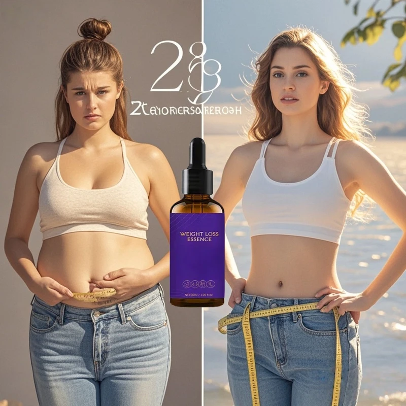 Natural plant essential oils extracted from the body, collagen enhances body oil, abdominal fat burning, slim legs