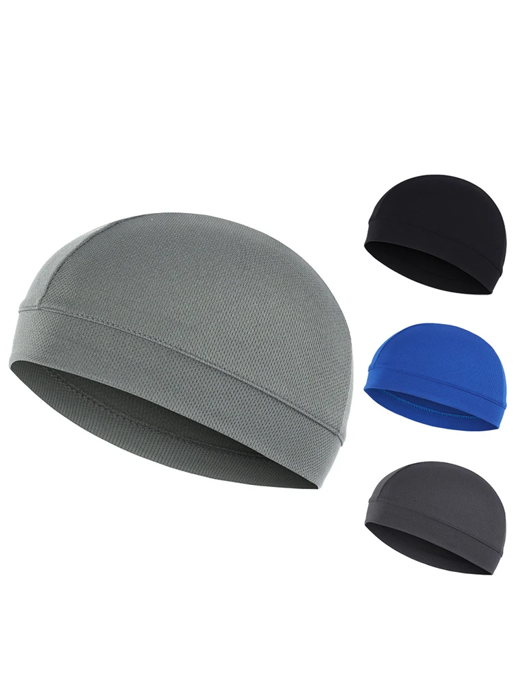 AliExpress NONE Breathable Mesh Cycling Skull Cap Helmet Liner Quick Dry UV Protection Cooling Beanie Men Women Summer Stretchy Commuting Hat