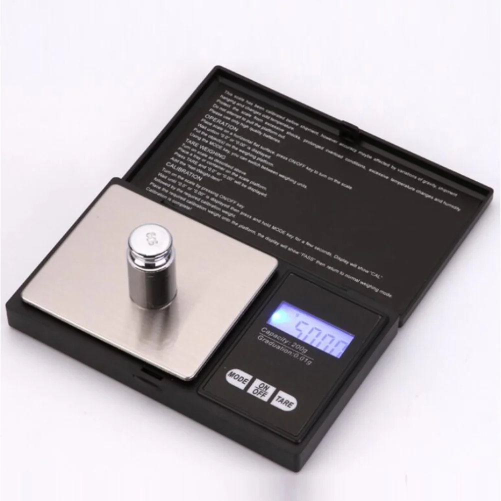 Miniature Electronic Jewelry Scale 200G/001G High Precision Jewelry Scale Balance Electronic Digital Packet Scale